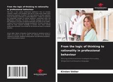 Buchcover von From the logic of thinking to rationality in professional behaviour