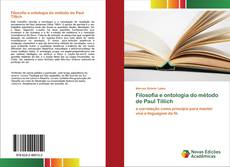 Filosofia e ontologia do método de Paul Tillich kitap kapağı