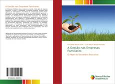 Bookcover of A Gestão nas Empresas Familiares
