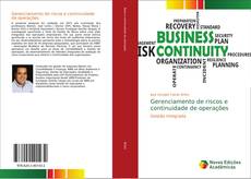 Capa do livro de Gerenciamento de riscos e continuidade de operações 