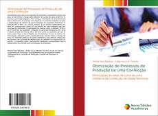 Capa do livro de Otimização de Processos de Produção de uma Confecção 