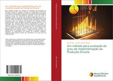 Buchcover von Um método para avaliação do grau de implementação da Produção Enxuta