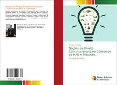 Capa do livro de Noções de Direito Constitucional para Concursos do MPU e Tribunais 