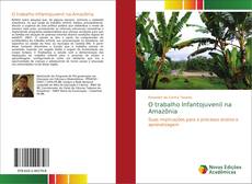 Bookcover of O trabalho Infantojuvenil na Amazônia