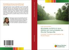 Copertina di Atividade turística e seus efeitos em comunidades da Ilha do Tanque-Ba