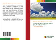 Portada del libro de Pesquisas agronômicas sobre o cultivo de crambe