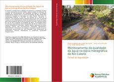 Portada del libro de Monitoramento da qualidade da água na bacia hidrográfica do Rio Cabelo