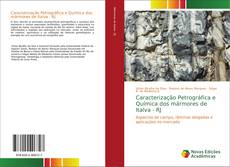 Portada del libro de Caracterização Petrográfica e Química dos mármores de Italva - RJ