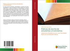 Capa do livro de Práticas de escrita de estudantes universitários 