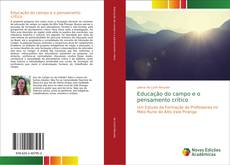 Portada del libro de Educação do campo e o pensamento crítico