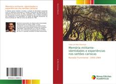 Portada del libro de Memória militante: identidades e experiências nos sertões cariocas