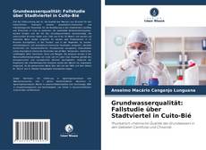 Portada del libro de Grundwasserqualität: Fallstudie über Stadtviertel in Cuito-Bié