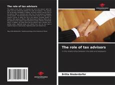 Buchcover von The role of tax advisors