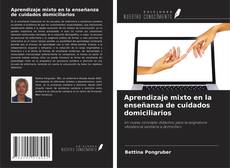 Capa do livro de Aprendizaje mixto en la enseñanza de cuidados domiciliarios 
