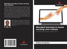 Buchcover von Blended learning in home nursing care classes
