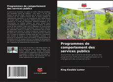 Buchcover von Programmes de comportement des services publics