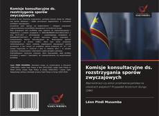 Copertina di Komisje konsultacyjne ds. rozstrzygania sporów zwyczajowych