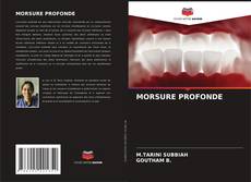Buchcover von MORSURE PROFONDE
