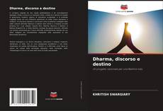 Buchcover von Dharma, discorso e destino