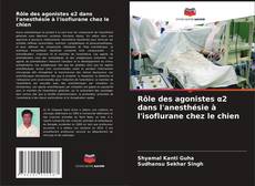 Bookcover of Rôle des agonistes α2 dans l'anesthésie à l'isoflurane chez le chien