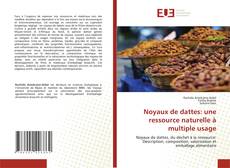 Noyaux de dattes: une ressource naturelle à multiple usage kitap kapağı
