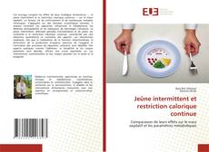 Jeûne intermittent et restriction calorique continue kitap kapağı