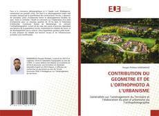 Copertina di CONTRIBUTION DU GEOMETRE ET DE L’ORTHOPHOTO A L’URBANISME
