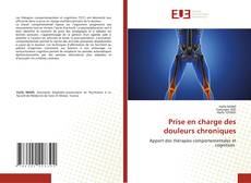 Copertina di Prise en charge des douleurs chroniques