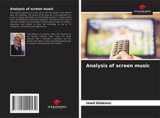 Copertina di Analysis of screen music