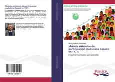 Bookcover of Modelo sistémico de participación ciudadana basado en TIC´s
