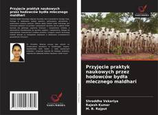 Copertina di Przyjęcie praktyk naukowych przez hodowców bydła mlecznego maldhari