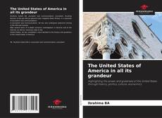 Bookcover of The United States of America in all its grandeur