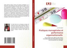Couverture de Pratiques managériales et performance organisationnelle