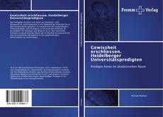 Capa do livro de Gewissheit erschliessen. Heidelberger Universitätspredigten 