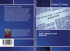 Buchcover von God's Name is not Jehovah