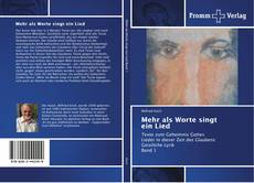 Portada del libro de Mehr als Worte singt ein Lied