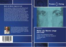 Buchcover von Mehr als Worte singt ein Lied