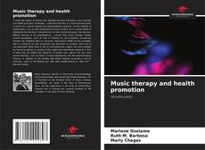 Buchcover von Music therapy and health promotion