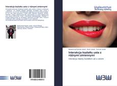 Capa do livro de Interakcja kształtu usta z różnymi zmiennymi 