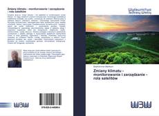 Couverture de Zmiany klimatu - monitorowanie i zarządzanie - rola satelitów