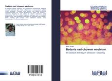 Bookcover of Badania nad chowem wsobnym
