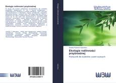 Bookcover of Ekologia roślinności przybrzeżnej