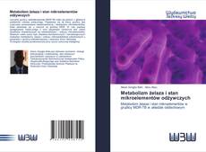 Portada del libro de Metabolizm żelaza i stan mikroelementów odżywczych