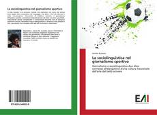 Buchcover von La sociolinguistica nel giornalismo sportivo