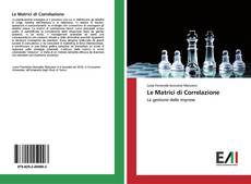 Capa do livro de Le Matrici di Correlazione 