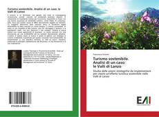 Buchcover von Turismo sostenibile. Analisi di un caso: le Valli di Lanzo