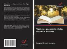 Wzajemne powiązania między filozofią a literaturą kitap kapağı