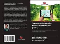 Capa do livro de Transformation sociale - Histoire et perspective juridique 