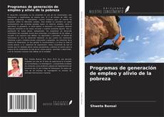 Copertina di Programas de generación de empleo y alivio de la pobreza