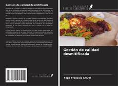 Copertina di Gestión de calidad desmitificada